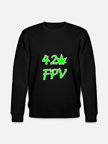 420 FPV - Stanley/Stella Unisex Bio-Sweatshirt CHANGER  - Schwarz