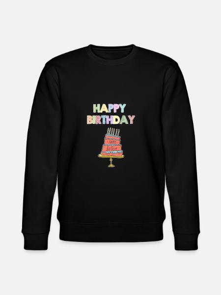 Happy Birthday Shirt Enfants - Sweat bio CHANGER Stanley/Stella Unisexe - noir