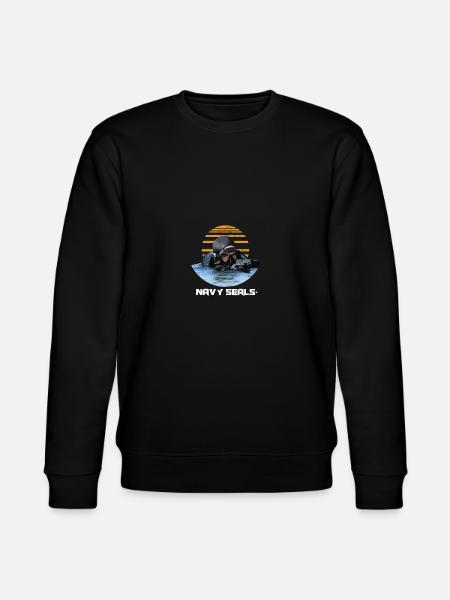Navy Seals Rescue Diver - Stanley/Stella CHANGER Unisex Organic Sweatshirt - black
