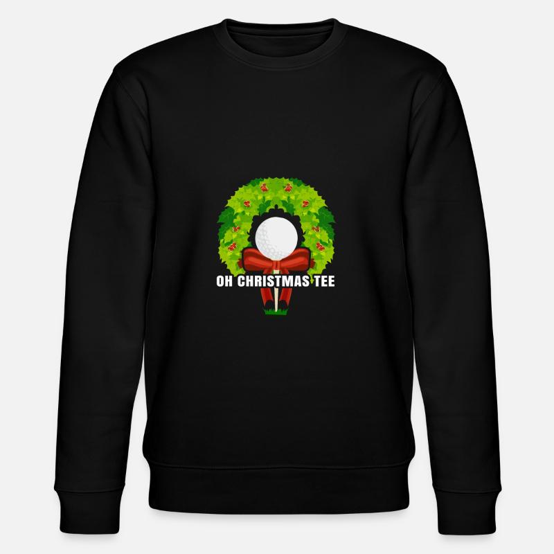 Cadeau de Noël pour golfeur - Sweat bio CHANGER Stanley/Stella Unisexe - noir