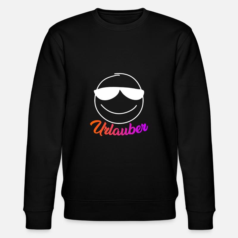 Vacationers vacation holidays - Stanley/Stella CHANGER Unisex Organic Sweatshirt - black
