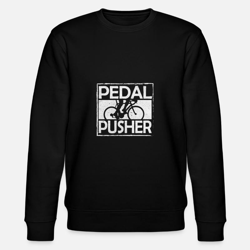 Pedal Pusher Biker - Stanley/Stella CHANGER Unisex Organic Sweatshirt - black