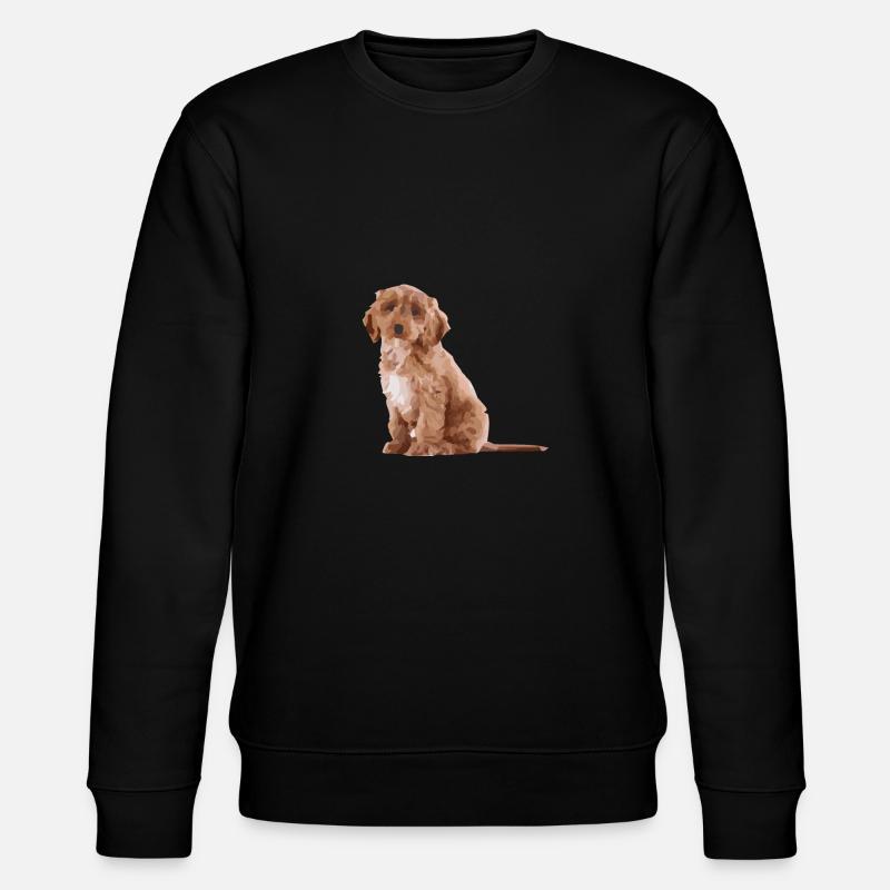 Evolution Of Cockapooss - Stanley/Stella Unisex Bio-Sweatshirt CHANGER  - Schwarz