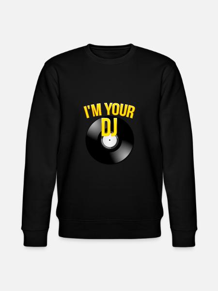 i'm your dj - Stanley/Stella Unisex Bio-Sweatshirt CHANGER  - Schwarz
