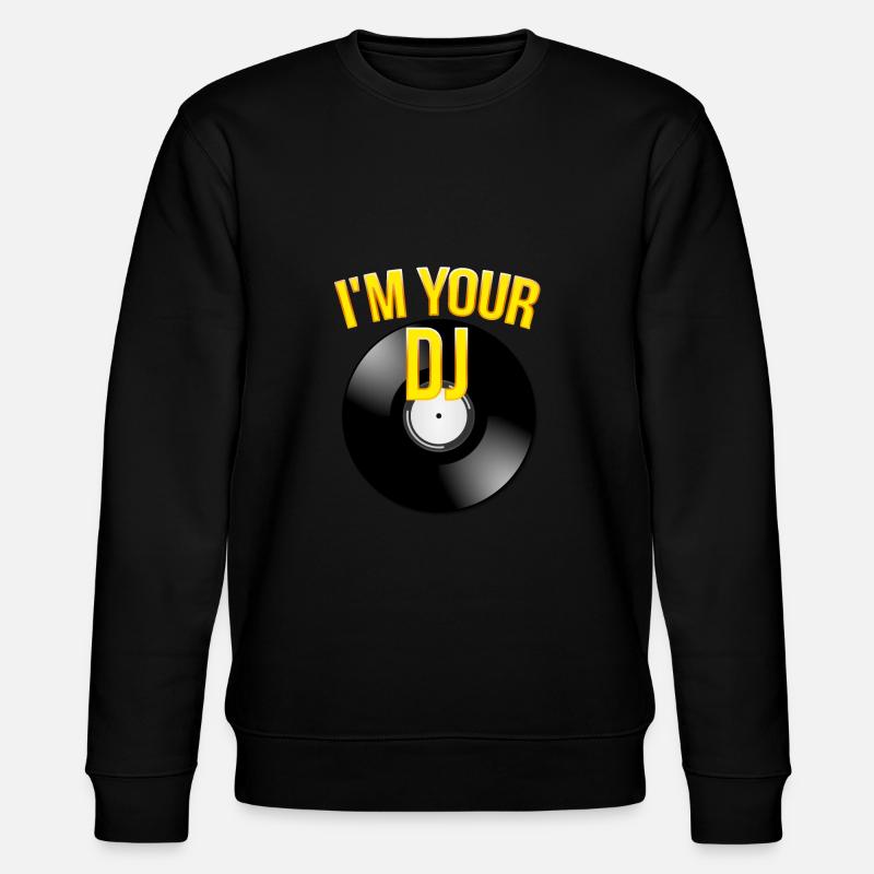 i'm your dj - Stanley/Stella Unisex Bio-Sweatshirt CHANGER  - Schwarz