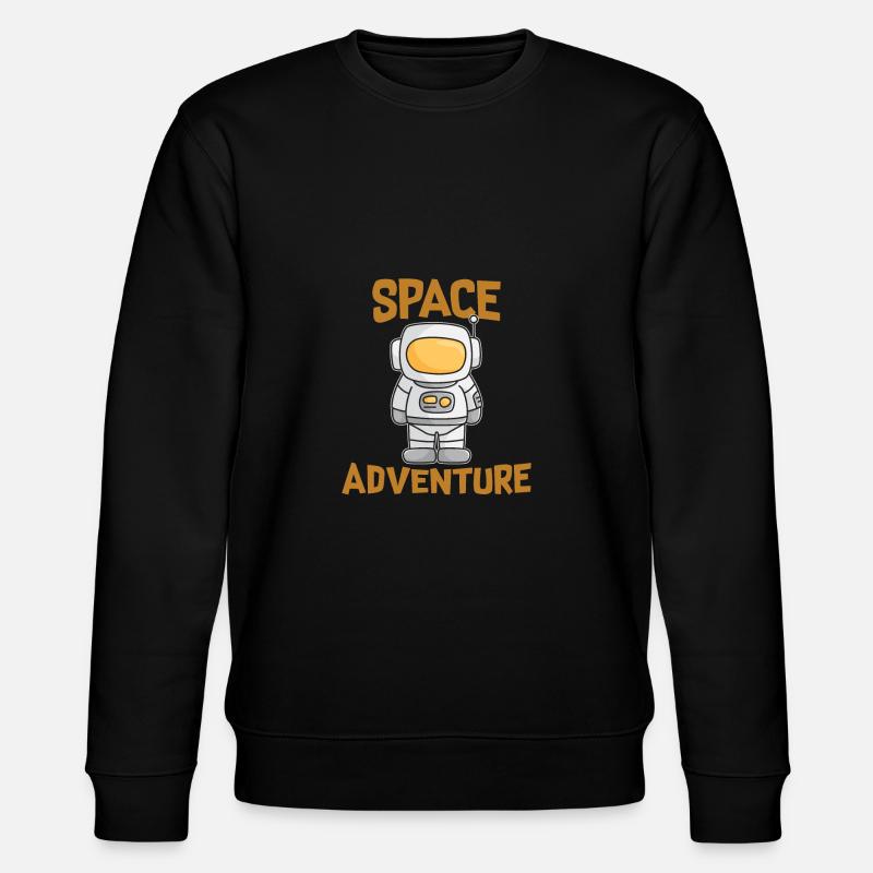 Voyage spatial - Sweat bio CHANGER Stanley/Stella Unisexe - noir