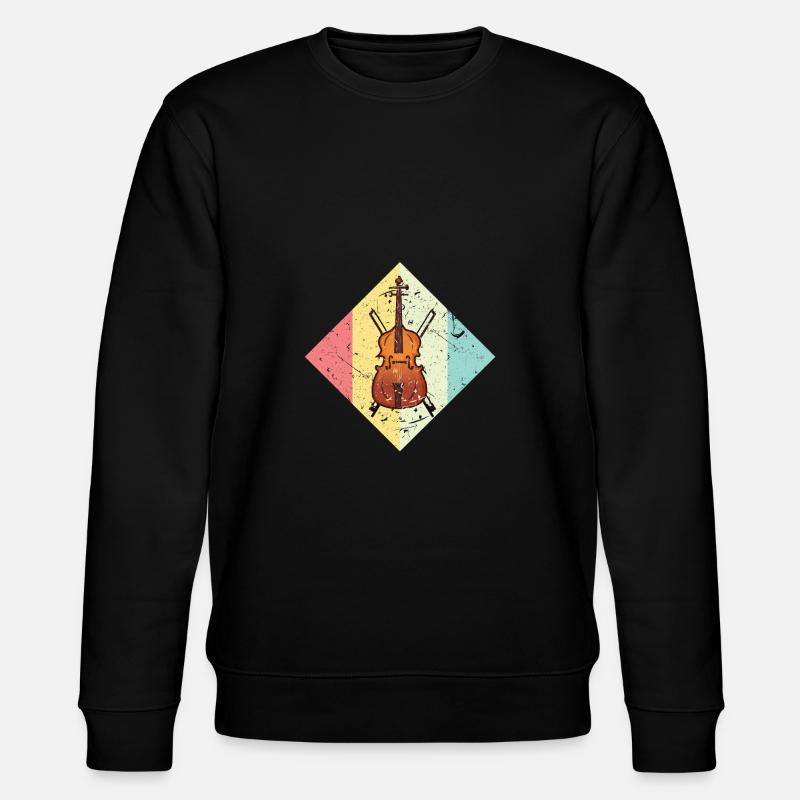 contrebasse - Sweat bio CHANGER Stanley/Stella Unisexe - noir