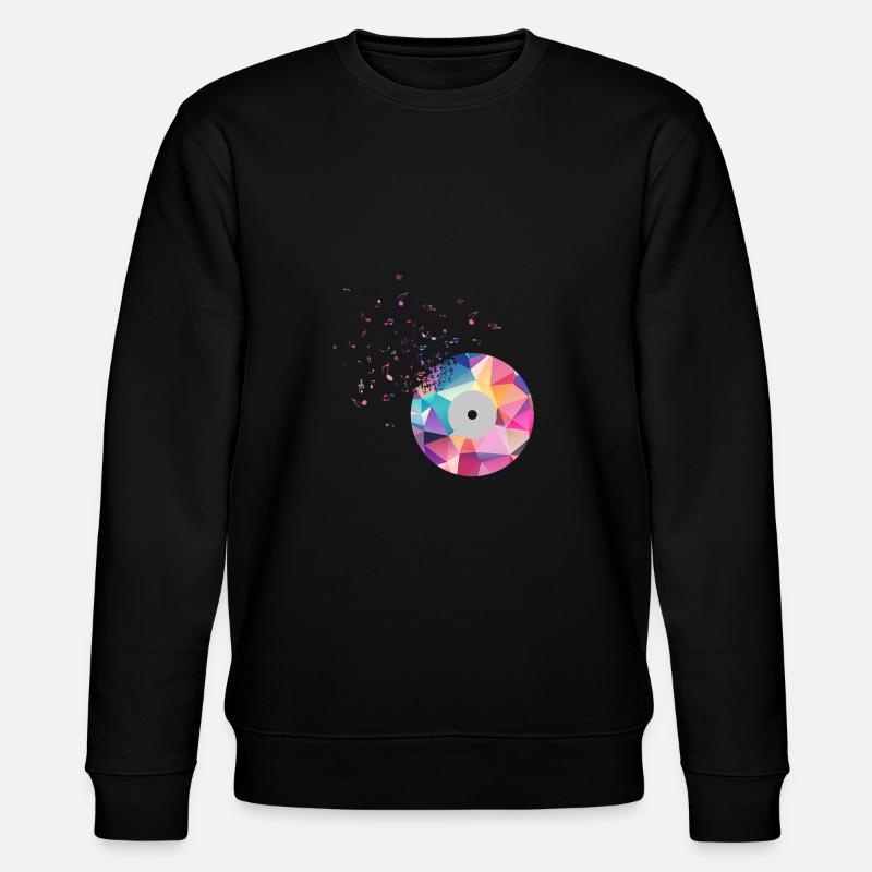 Musik CD Musiknote - Stanley/Stella Unisex Bio-Sweatshirt CHANGER  - Schwarz