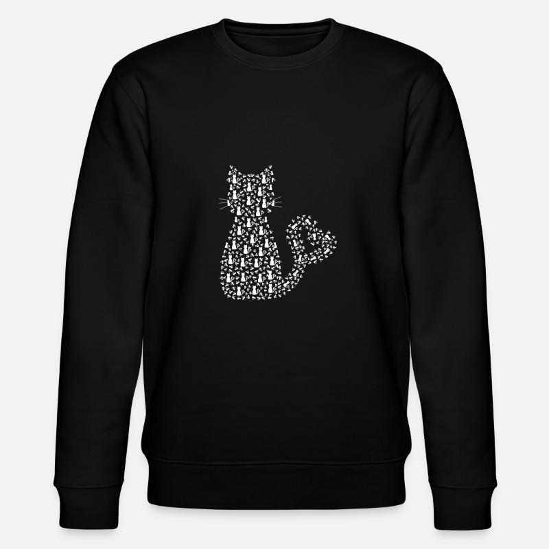 Chat en chat - Sweat bio CHANGER Stanley/Stella Unisexe - noir