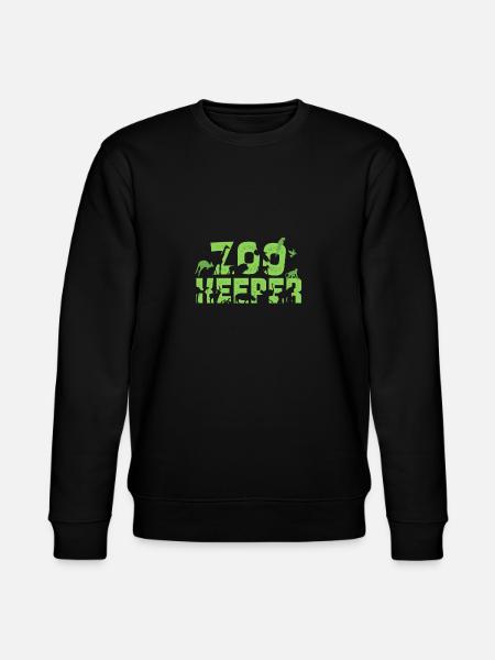Zoo Keeper - Stanley/Stella CHANGER Unisex Organic Sweatshirt - black