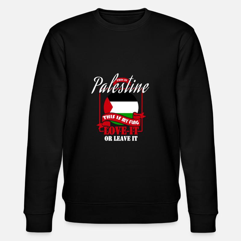 Palestine - Sweat bio CHANGER Stanley/Stella Unisexe - noir