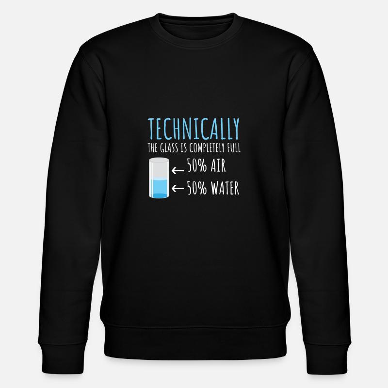 Nerdy gens mignon cadeau - Sweat bio CHANGER Stanley/Stella Unisexe - noir