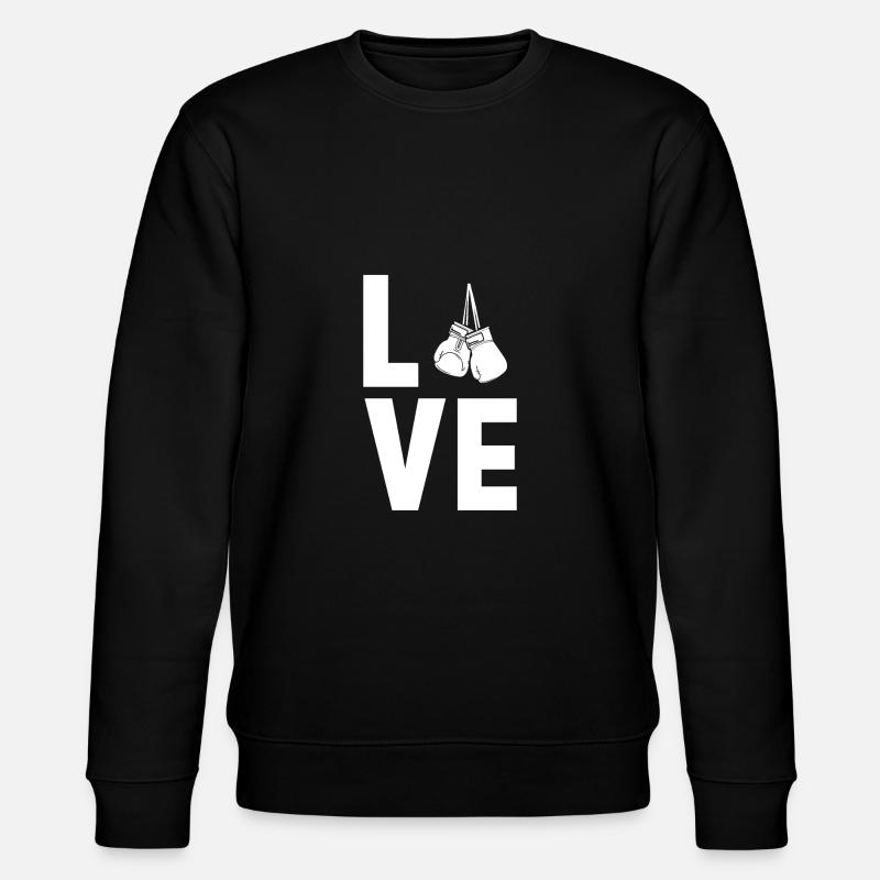 boxing - Stanley/Stella CHANGER Unisex Organic Sweatshirt - black