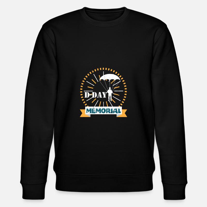 D-Day - Stanley/Stella CHANGER Unisex Organic Sweatshirt - black