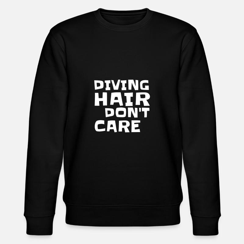 diving - Stanley/Stella CHANGER Unisex Organic Sweatshirt - black