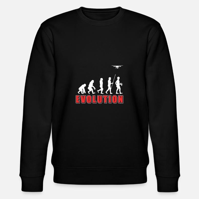 Drone Evolution - Sweat bio CHANGER Stanley/Stella Unisexe - noir