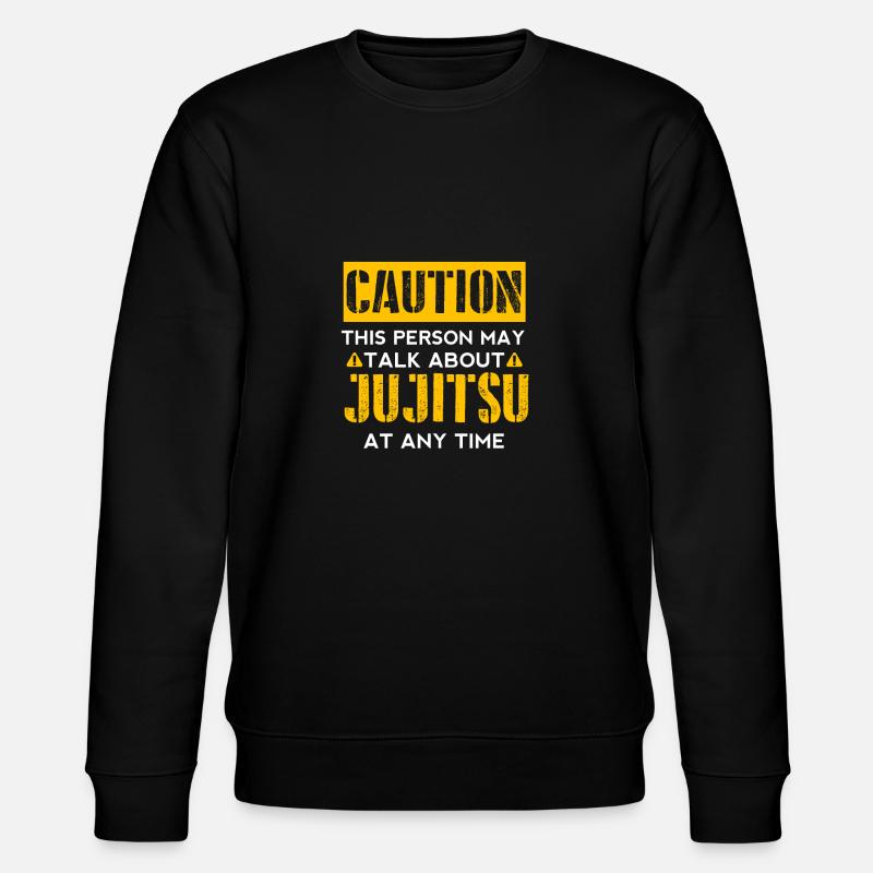 ATTENTION - Eventail de Jujitsu - Sweat bio CHANGER Stanley/Stella Unisexe - noir