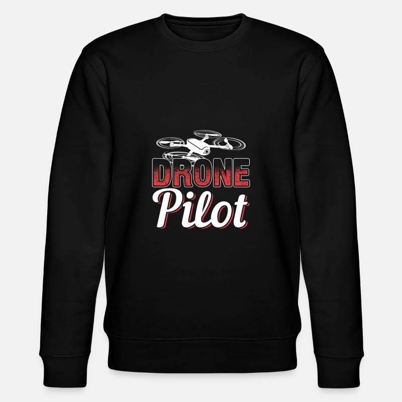 Drone pilot - Stanley/Stella CHANGER Unisex Organic Sweatshirt - black
