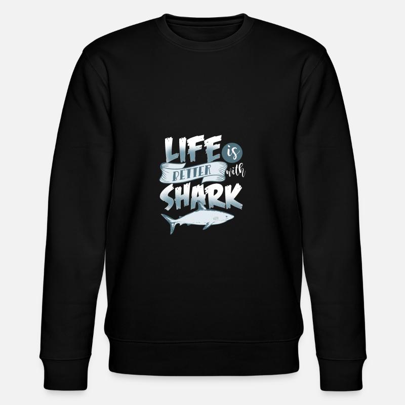 Hai - Stanley/Stella Unisex Bio-Sweatshirt CHANGER  - Schwarz