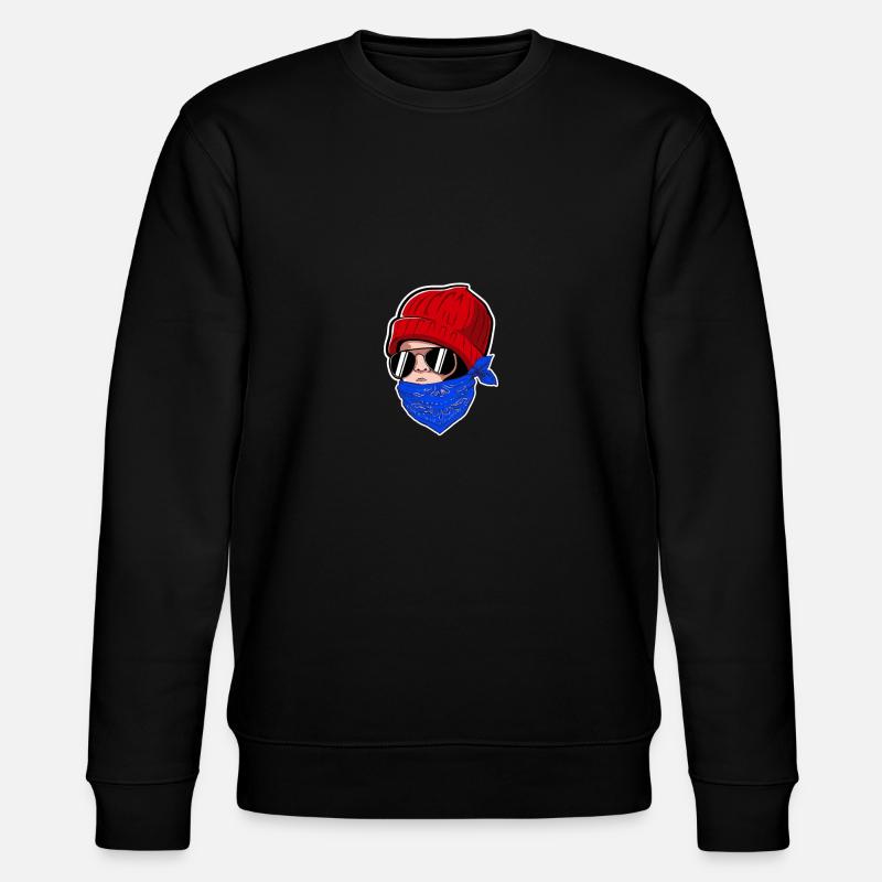 Accueil Garçon Bébé - Sweat bio CHANGER Stanley/Stella Unisexe - noir
