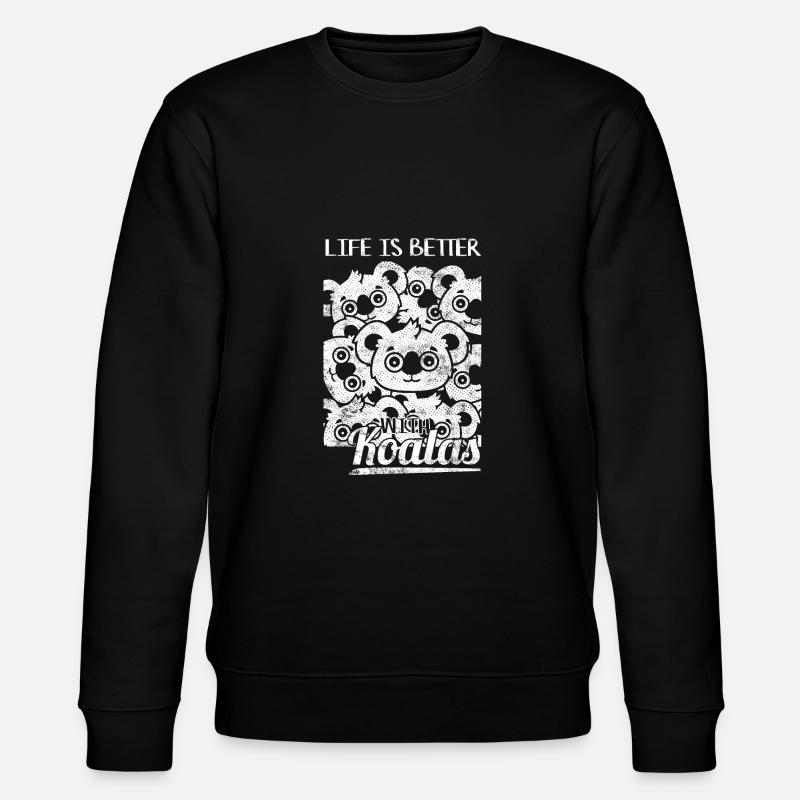koala - Sweat bio CHANGER Stanley/Stella Unisexe - noir
