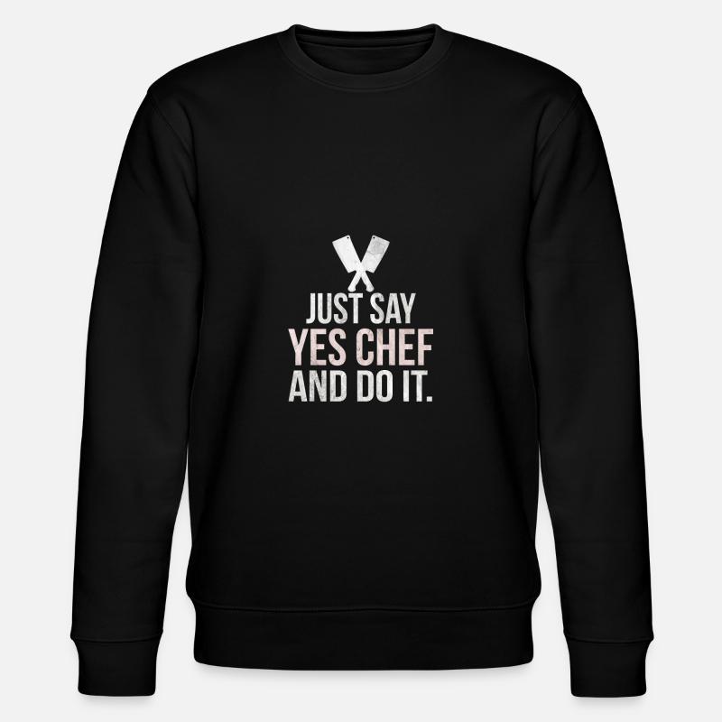 cook - Stanley/Stella CHANGER Unisex Organic Sweatshirt - black
