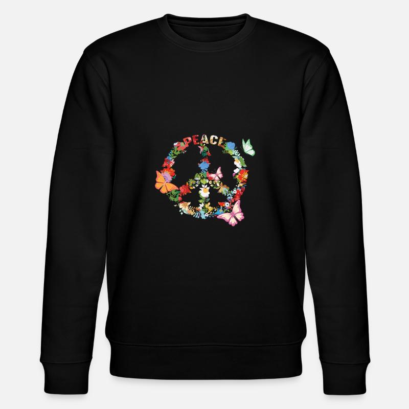 paix - Sweat bio CHANGER Stanley/Stella Unisexe - noir