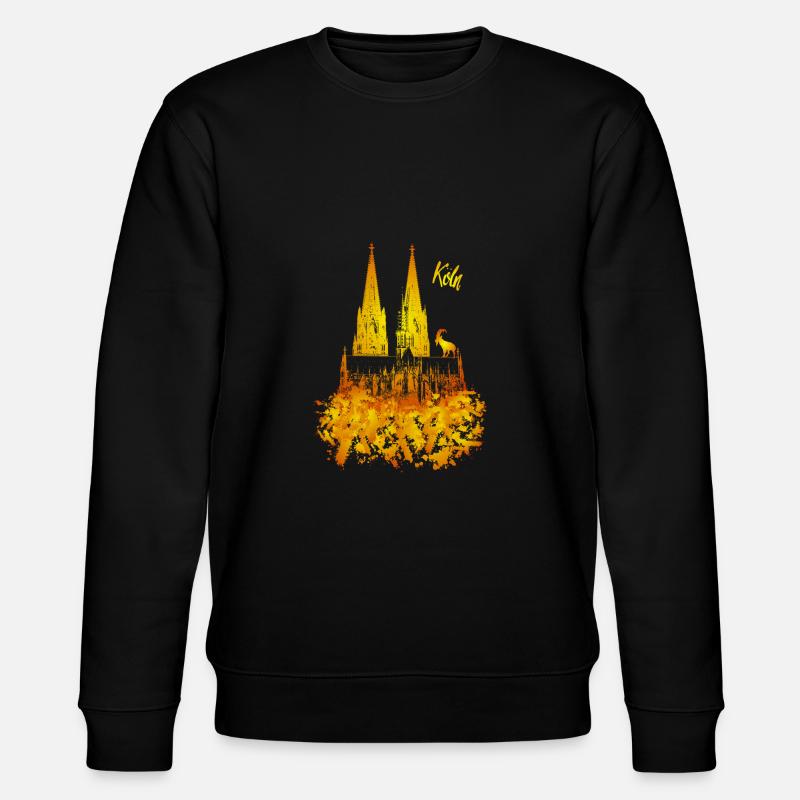 Cathédrale de Cologne - Sweat bio CHANGER Stanley/Stella Unisexe - noir