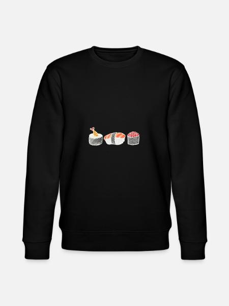 Sushi - Stanley/Stella Unisex Bio-Sweatshirt CHANGER  - Schwarz