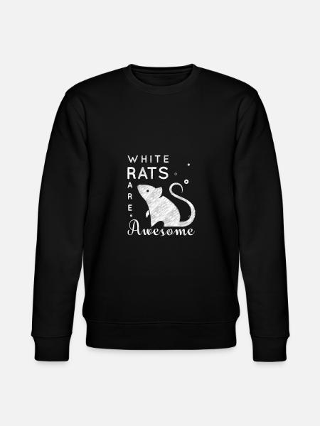 Souris blanches - Sweat bio CHANGER Stanley/Stella Unisexe - noir