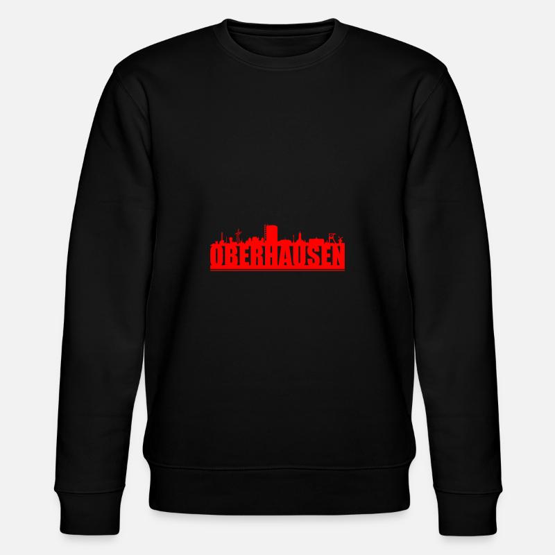 Oberhausen skyline - Sweat bio CHANGER Stanley/Stella Unisexe - noir