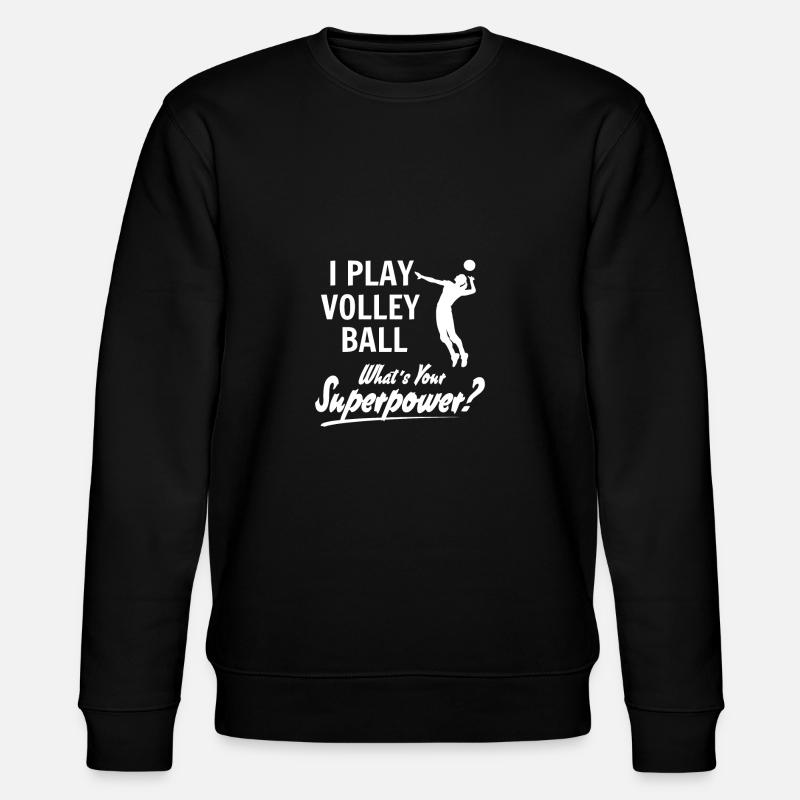 volley-ball - Sweat bio CHANGER Stanley/Stella Unisexe - noir