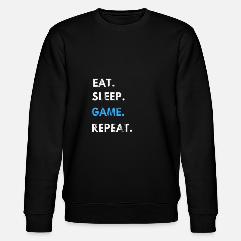 Jeux - Sweat bio CHANGER Stanley/Stella Unisexe - noir