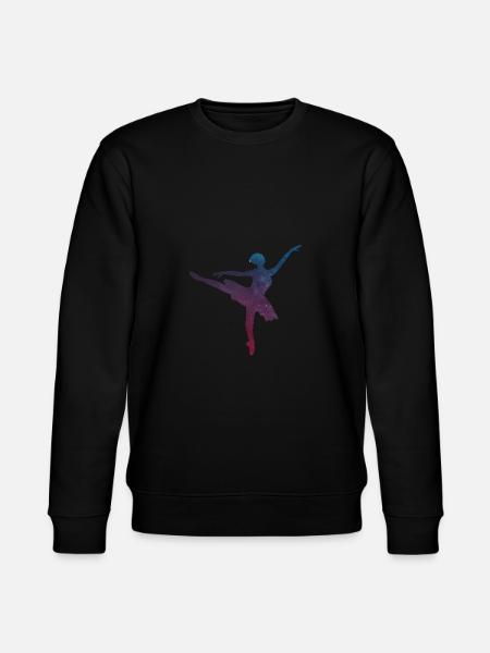 Ballet Dancing Girlfriend Ballerina Gift - Stanley/Stella CHANGER Unisex Organic Sweatshirt - black