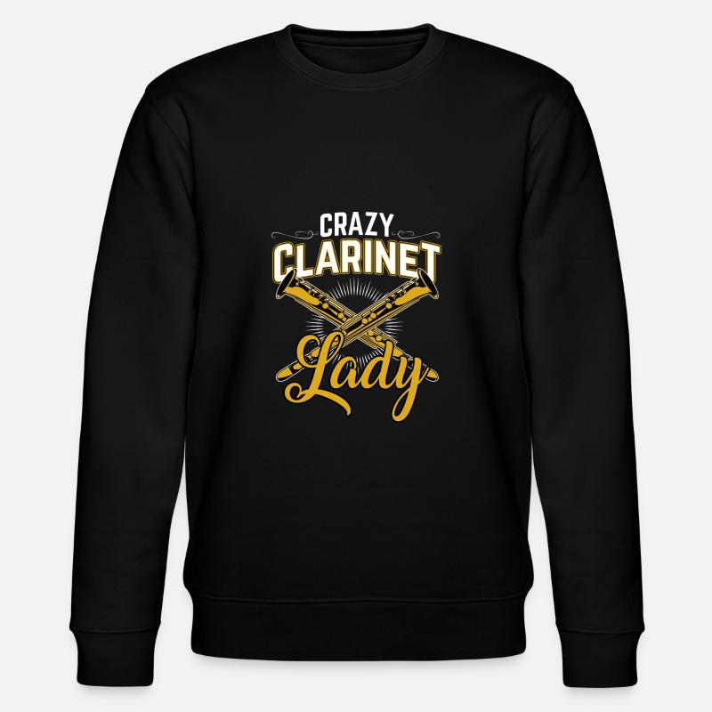 clarinette - Sweat bio CHANGER Stanley/Stella Unisexe - noir