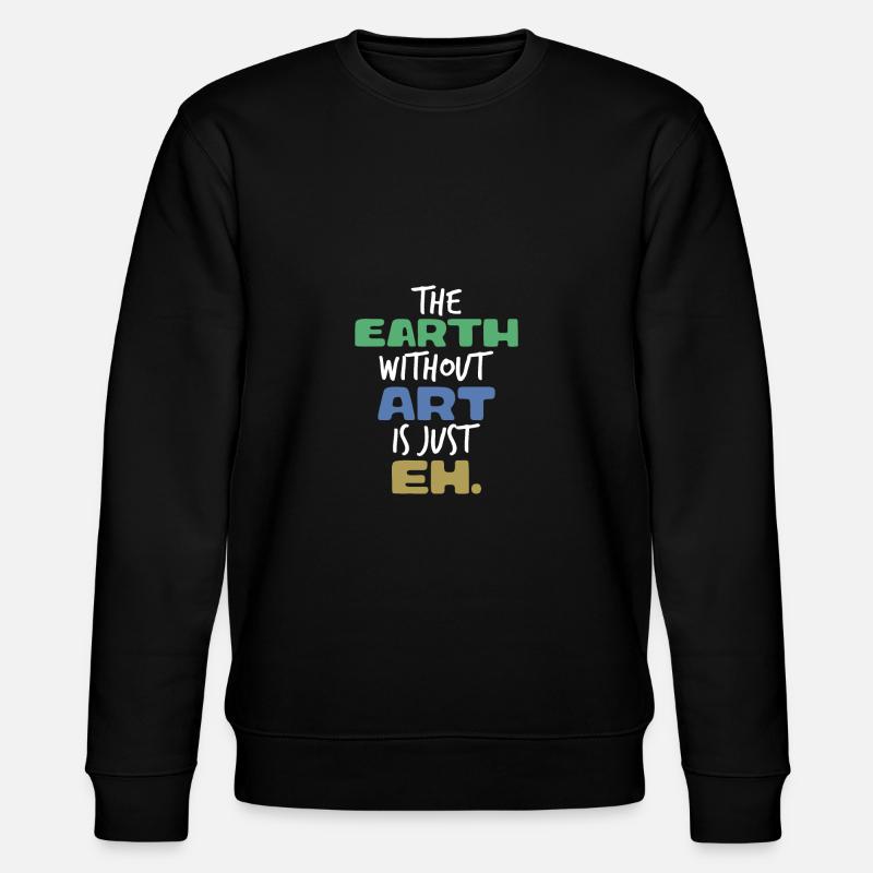 ART - Stanley/Stella CHANGER Unisex Organic Sweatshirt - black