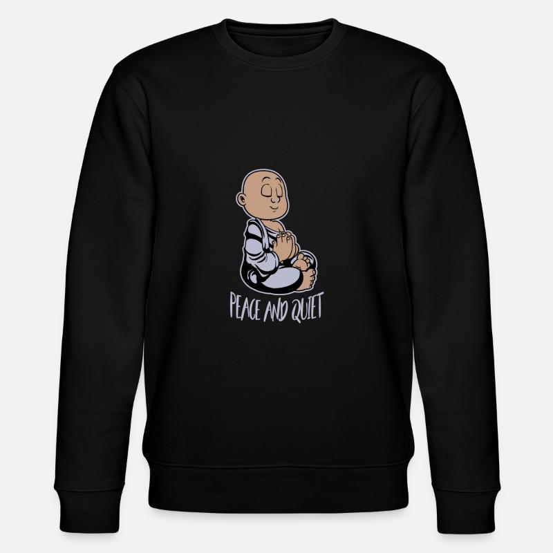 Calme et paix Moench - Sweat bio CHANGER Stanley/Stella Unisexe - noir