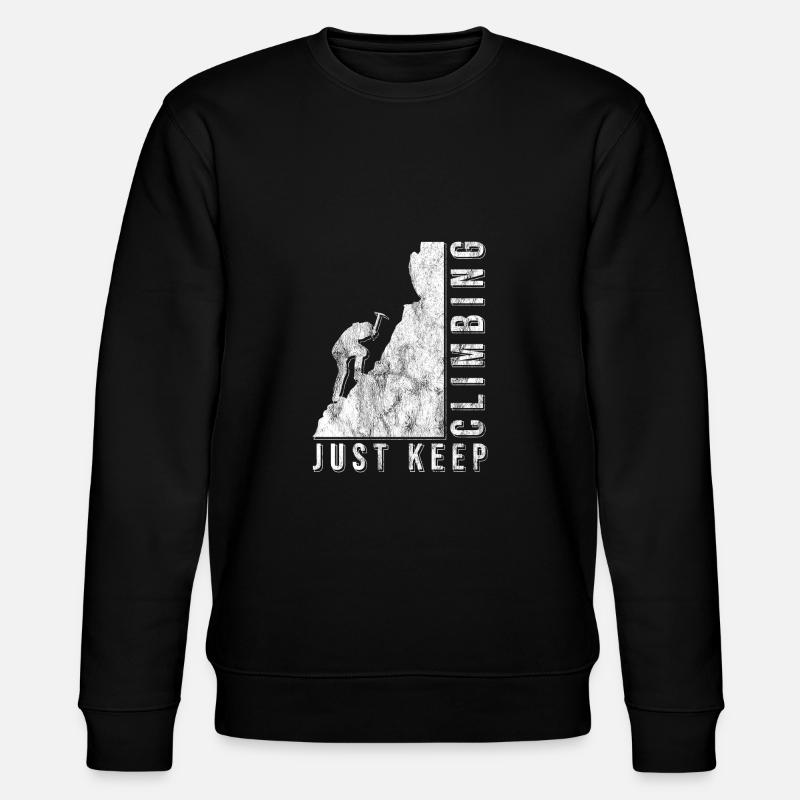 Alpinisme alpinisme randonnée - Sweat bio CHANGER Stanley/Stella Unisexe - noir