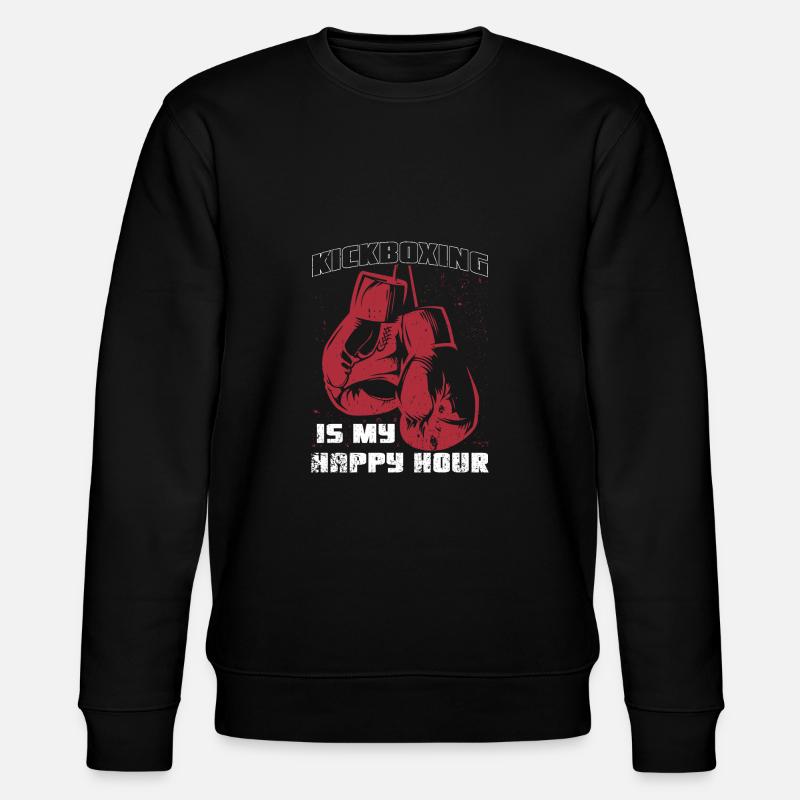 Kickboxing Happy Hour - Sweat bio CHANGER Stanley/Stella Unisexe - noir
