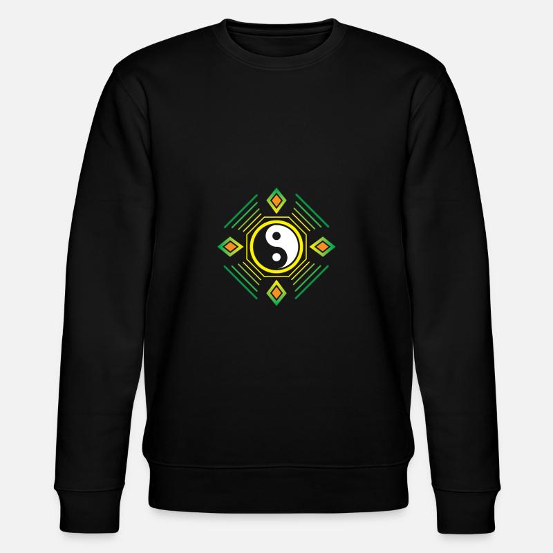 Yin yang - Sweat bio CHANGER Stanley/Stella Unisexe - noir