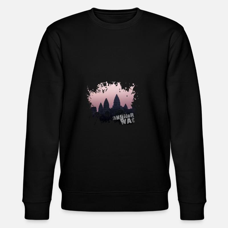 Angkor Wat - Sweat bio CHANGER Stanley/Stella Unisexe - noir