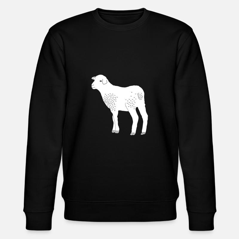 Sheep - Stanley/Stella CHANGER Unisex Organic Sweatshirt - black