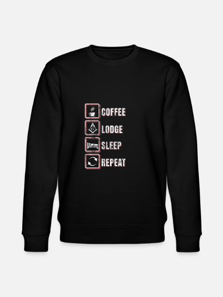 Masonic Routine Gift - Stanley/Stella CHANGER Unisex Organic Sweatshirt - black