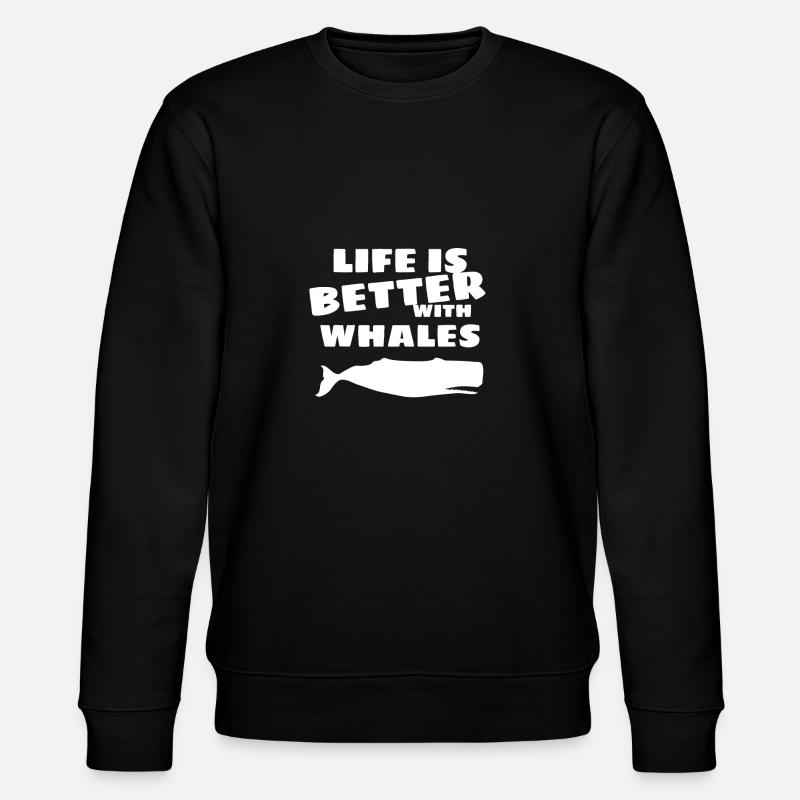 Wal - Stanley/Stella Unisex Bio-Sweatshirt CHANGER  - Schwarz