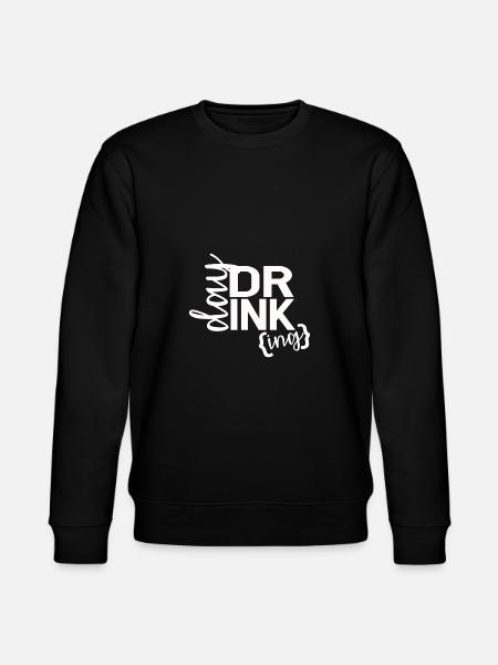 DRINKING - Stanley/Stella CHANGER Unisex Organic Sweatshirt - black