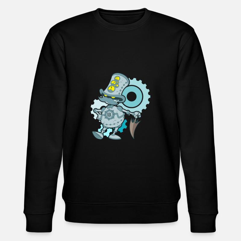 Robotter - Sweat bio CHANGER Stanley/Stella Unisexe - noir