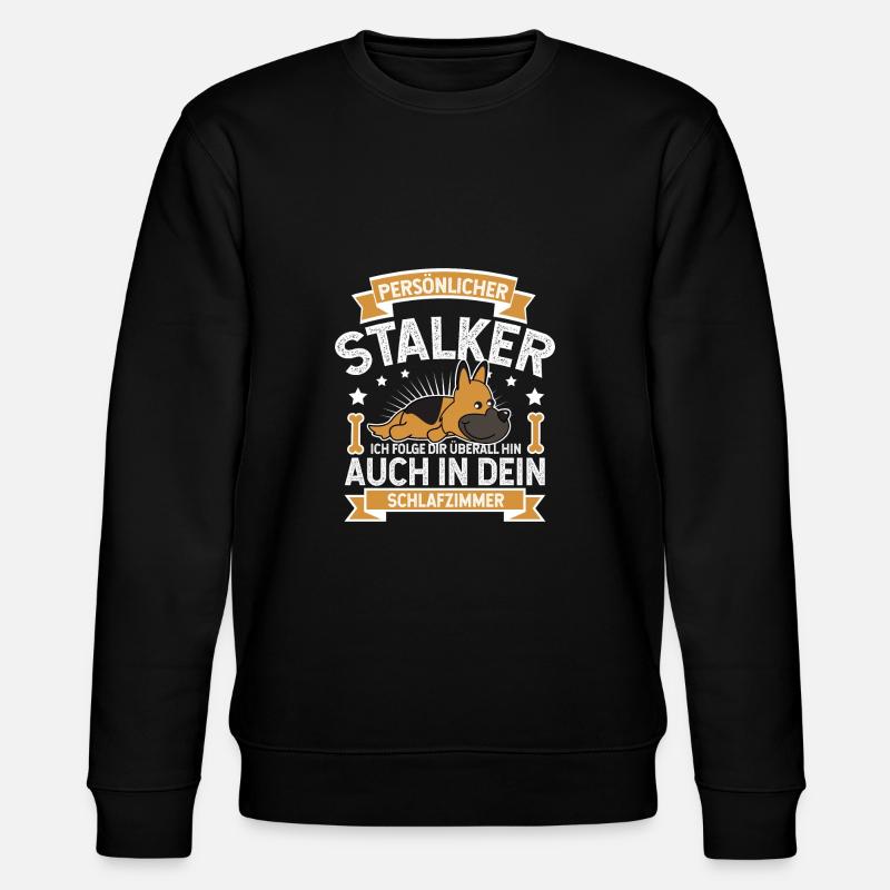 Schäferhund - Stanley/Stella Unisex Bio-Sweatshirt CHANGER  - Schwarz