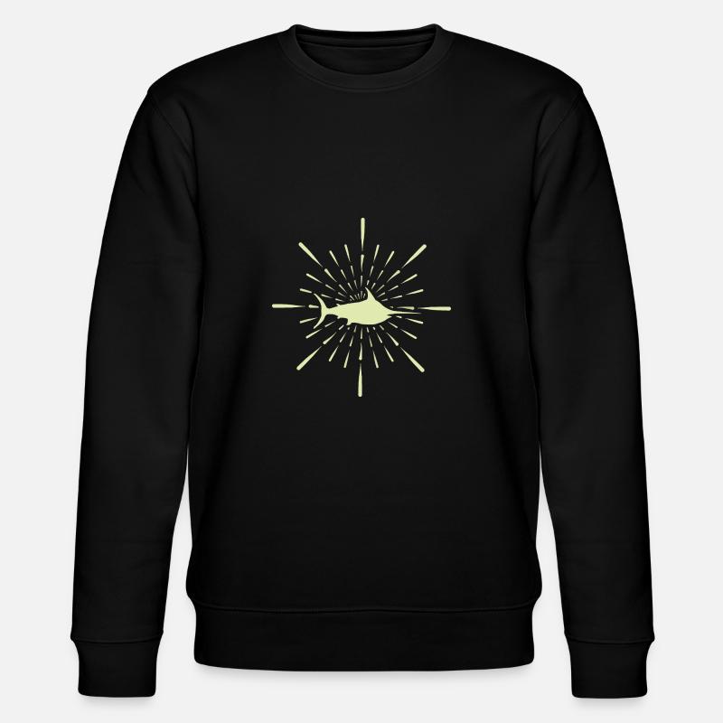 My Shark Shark - Stanley/Stella CHANGER Unisex Organic Sweatshirt - black