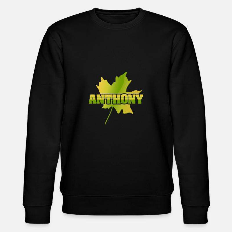 Herbst Anthony - Stanley/Stella Unisex Bio-Sweatshirt CHANGER  - Schwarz