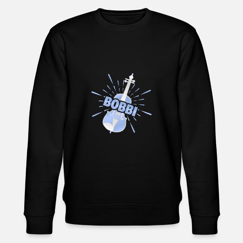 Geschenk für Bobbi - Stanley/Stella Unisex Bio-Sweatshirt CHANGER - Schwarz